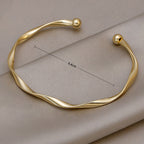 PULSEIRA BRACELETE BANHADA EM OURO 18K