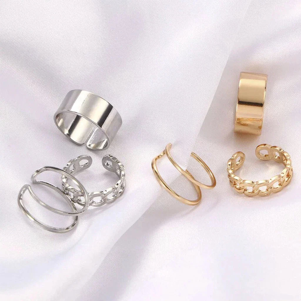 Conjunto de 3 Anéis em Camadas