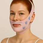 V-Revitalize™ - Máscara de Contorno Facial - Suaviza Rugas, Papada e Modela o Rosto