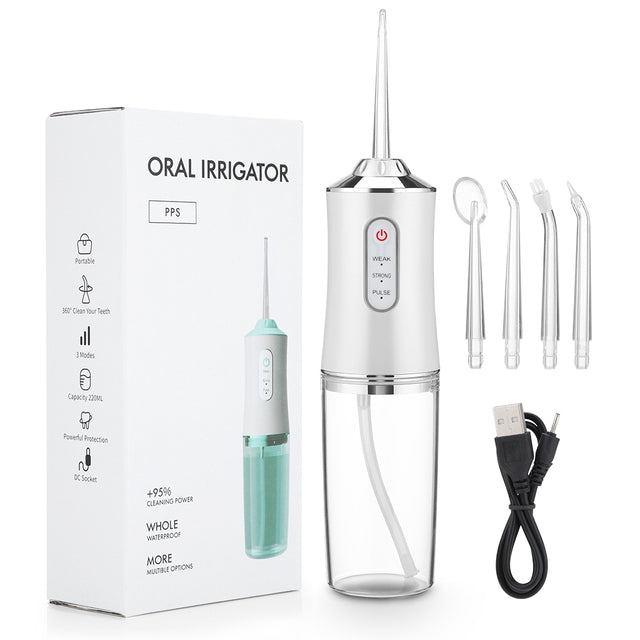 Irrigador Oral CleanJet - Limpeza Profunda Entre os Dentes e Gengivas