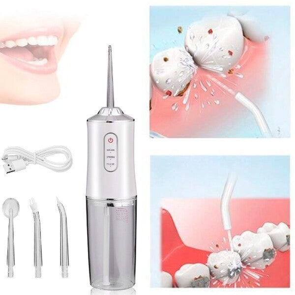 Irrigador Oral CleanJet - Limpeza Profunda Entre os Dentes e Gengivas