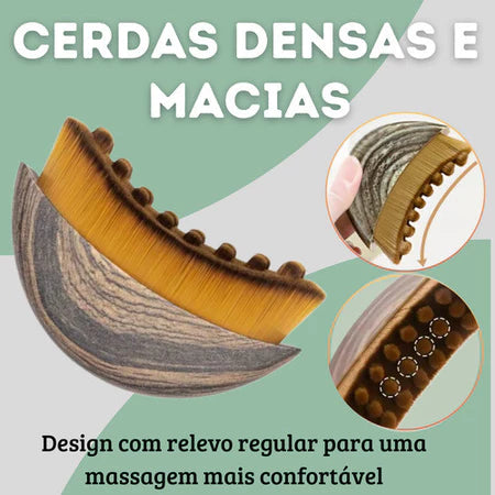 FaceLiss™ – Escova de Massagem Facial –  Ativa a Circulação Suaviza Linhas e Modela