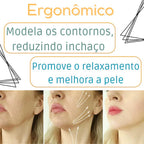 FaceLiss™ – Escova de Massagem Facial –  Ativa a Circulação Suaviza Linhas e Modela
