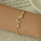 Pulseira de Amizade Banhada a Ouro 18K
